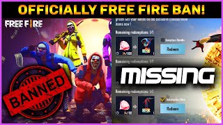 Officially Free Fire amp 54 Apps Ban In India  Bgmi Red Diamond Event Missing  Hindi [upl. by Airamanna]