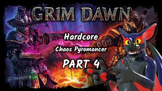 VoD Grim Dawn Hardcore  Cursed Floor build  Chaos Pyromancer Part 4 [upl. by Elconin]