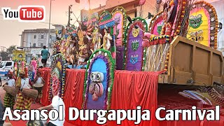 ASANSOL Durgapuja Carnival 2024  Asansol Carnival [upl. by Ninos]