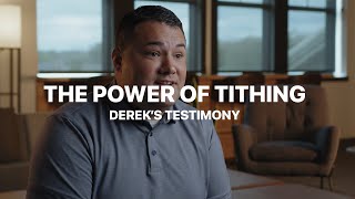 The Power of Tithing  Dereks Testimony  CityHope Church [upl. by Alithea650]