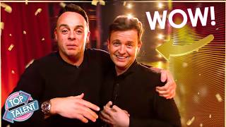 Ant amp Decs BEST Golden Buzzers on BGT❗⭐ [upl. by Imalda]