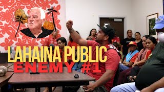 LAHAINA STRONG  Fighting Against Corrupt Unchecked Development  Hawaiʻi State Capitol [upl. by Gunther]