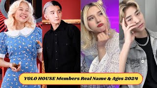 YOLO HOUSE Members Real Name amp Ages 2024 [upl. by Ruhnke]