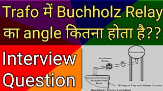 Transformer Buchholz Relay Why Buchholz Relay is Placed Inclined Transformer Interview Question [upl. by Katzen]