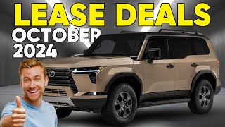 13 Luxury SUV Lease Deals You Cant Miss  October 2024 Steals on BMW Lexus Audi amp More [upl. by Joed]