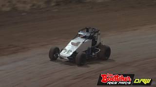 Wingless Sprints  Heat 3  QLD Club Series  Archerfield Speedway  230917 [upl. by Hannahs]