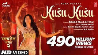 Kusu Kusu Song Ft Nora Fatehi  Satyameva Jayate 2  John A Divya K  Tanishk B Zahrah Khan Dev N [upl. by Aiduan]