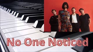 No One Noticed The Marías Piano Tutorial Cover [upl. by Vivyanne]