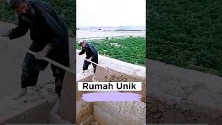 Nggak Nyangka‼️😱Rumah Unik Ini Dibangun dari Tanah Liat⁉️ shorts viralvideos [upl. by Helms]