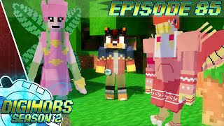 Minecraft Modded Digimobs Survival  85 Garudamon amp Lillymon  Season 2 [upl. by Llehcear]