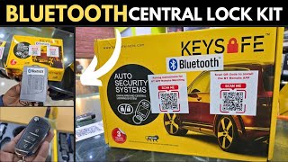 KEYSAFE BLUETOOTH CENTRAL LOCKING KIT UNBOXING 📞 62687 77684 [upl. by Nnaacissej]