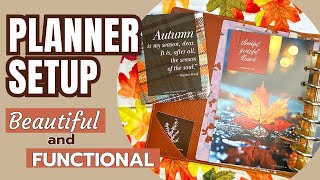 Janes Agenda November Setup  Plus Tips JuniorHalf Letter Discbound Planners [upl. by Sulihpoeht459]