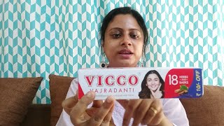 Vicco Vajradanti Ayurvedic Toothpaste Uses Benefits amp Honest Review [upl. by Atteve]