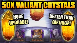 50x New Valiant Daily amp Paragon Crystal Opening  Marvel Contest Of Champions [upl. by Clellan]