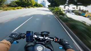 UNCUT PURE SOUND SENDS  YAMAHA MT09 AKRAPOVIC  QUICKSHIFTER 4K [upl. by Nrevel981]