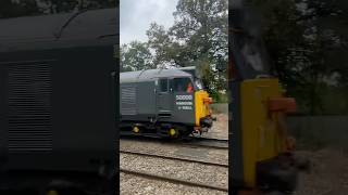 Train at South Wingfield 61024 HANSON AND HALL class 50 to KNOTTINGLEY TMD QUAD TONE [upl. by Hedges]