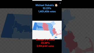 1988 election Dukakis home state [upl. by Eiloj]