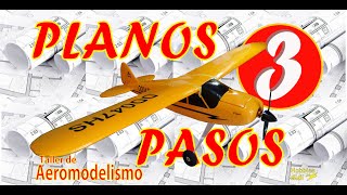 👍Como hacer planos para aeromodelos fácil rápido y económico [upl. by Kcirdled]