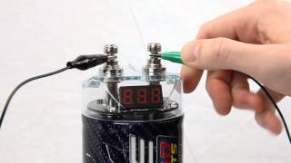 How to install a car audio capacitor [upl. by Purity]