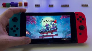 Aragami 2  Nintendo Switch handheld gameplay [upl. by Leanahtan28]