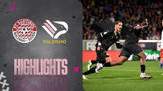 SüdtirolPalermo 13  HIGHLIGHTS 7ª giornata Serie B 2425 [upl. by Edroi]