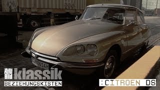 Citroen DS 20 Pallas  Kurzfilm  AUTO BILD Klassik  Beziehungskisten [upl. by Eirojram444]