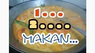 Udang masak kari nenas kapitan [upl. by Izzy591]