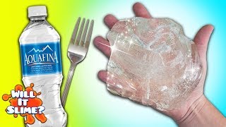 WATER SLIME YOU CAN EAT REAL EDIBLE CLEAR WATER SLIME DIY Not Fake [upl. by Steffen]