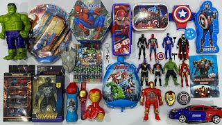 My Ultimate avengers toys Collection rc plane video game stationery set pencil box robot car [upl. by Grosvenor370]