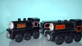 Rare Wooden Thomas Trains 4 [upl. by Annahoj4]