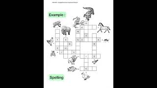 THIS EXERCISE CAN HELP NEURO PATIENTS 💪💪💪 500 Cognitive Activity  Crossword [upl. by Annahsor]