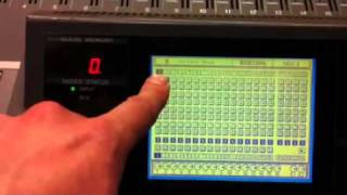 Yamaha O2R mixing desk tutorial [upl. by Lledraw]