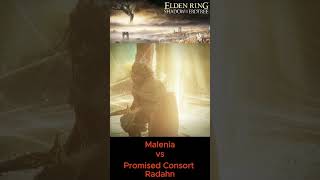 malenia vs promised consort radahn shorts eldenring shadowoftheerdtree darksouls [upl. by Nalyd]