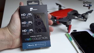 4K  DJI Mavic AIR  ND Filter PolarPro  Wichtige Tipps amp Tricks  very important hints [upl. by Cynthea779]