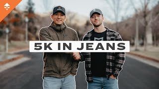 Running a 5K in Jeans with Truett Hanes and Mountain Ops [upl. by Ansel]