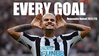 Newcastle United  202223  All 68 Premier League Goals [upl. by Cly]