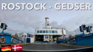 Scandlines ferry from Germany to Denmark  Rostock  Gedser [upl. by Rombert]