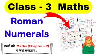 Class 3 Roman Numeral Roman Numbers for Class 3 Math Worksheet Class 3 Class 3 Worksheet Grade 3 [upl. by Burger]