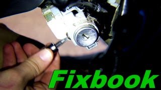 Honda Ignition Lock Cylinder Replacement [upl. by Alihet727]