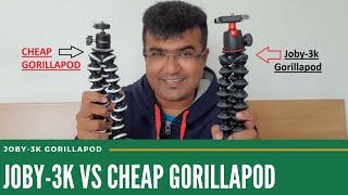 Joby 3K Gorillapod  Best Vlogging Tripod for DSLR  Joby Gorillapod vs Cheap Ebay Gorillapod [upl. by Amandie]