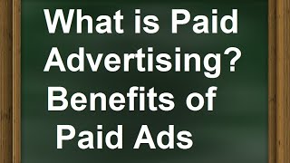 What is Paid advertising in Digital Marketing  Types of Paid Ads and how it works [upl. by Kuhn440]