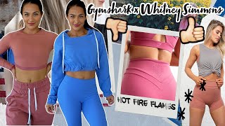 BRUTALLY HONEST TRYON amp REVIEW😱 GYMSHARK x WHITNEY SIMMONS OMG [upl. by Ibur]