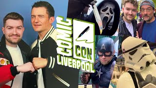 Meeting ORLANDO BLOOM at Liverpool Comic Con 2024 Vlog Weekend [upl. by Nnanerak]