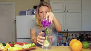 Live Infinitely Fruit Infuser Water Bottle [upl. by Edgell]