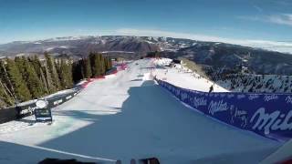 Aspen Downhill POV WorldCup Finals 2017 GoPro [upl. by Enialem]