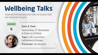 EIC November Wellbeing Talk [upl. by Bettzel]