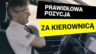 Prawidłowa pozycja za kierownicą  Akademia Bezpiecznej Jazdy Tor Łódź odc 1 [upl. by Eldwun]