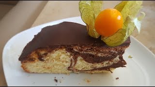 Marmorkuchen saftig schokoladig und einfach ☕ YUMMY RECIPES☕ [upl. by Kaslik]