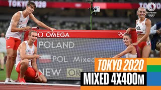 Mixed 4x400m Final  Tokyo Replays [upl. by Azarcon]