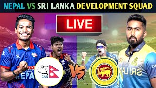 Nepal vs Sri Lanka Development Match 3 Live  Nepal Tour of Sri Lanka  Nepal Vs SriLanka Live Score [upl. by Kitti180]